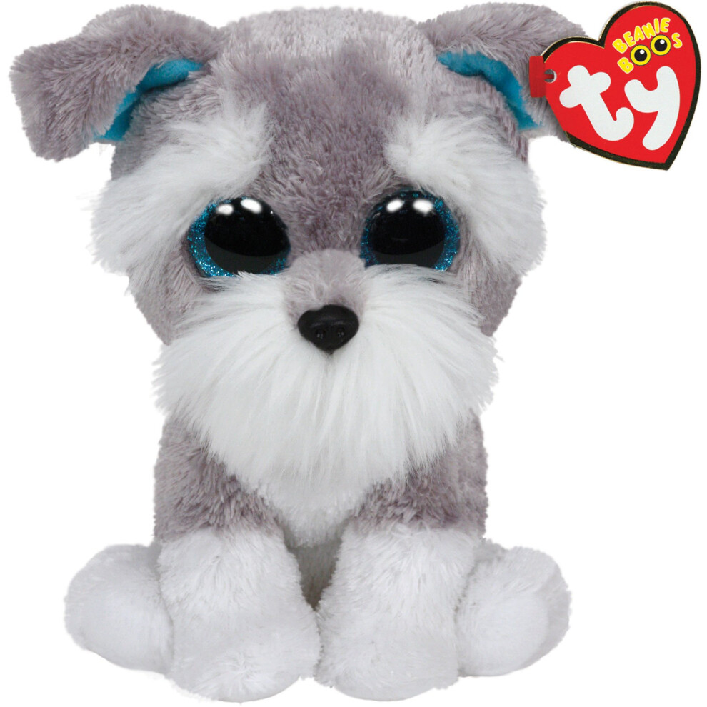 Beanie Boo Plush - Whiskers the Schnauzer 15cm