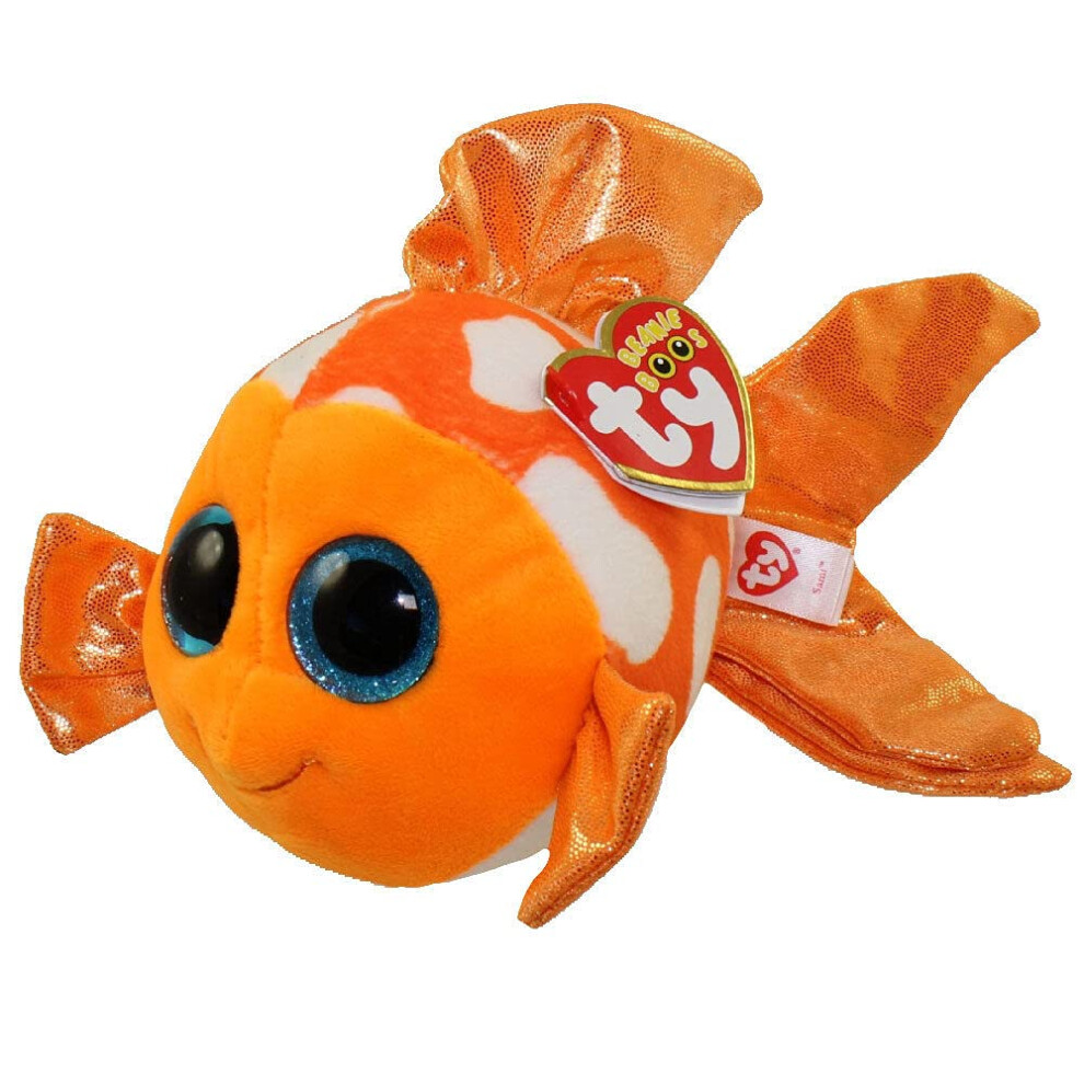 Beanie Boo Plush - Sami the Orange Fish 15cm