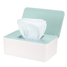 Wet Wipes Storage Box, Wet Wipes Box, Wipes Dispenser Holder Case Boxes, Toilet Tissue Paper Napkin Container Box with Lid for Home Office Desk -