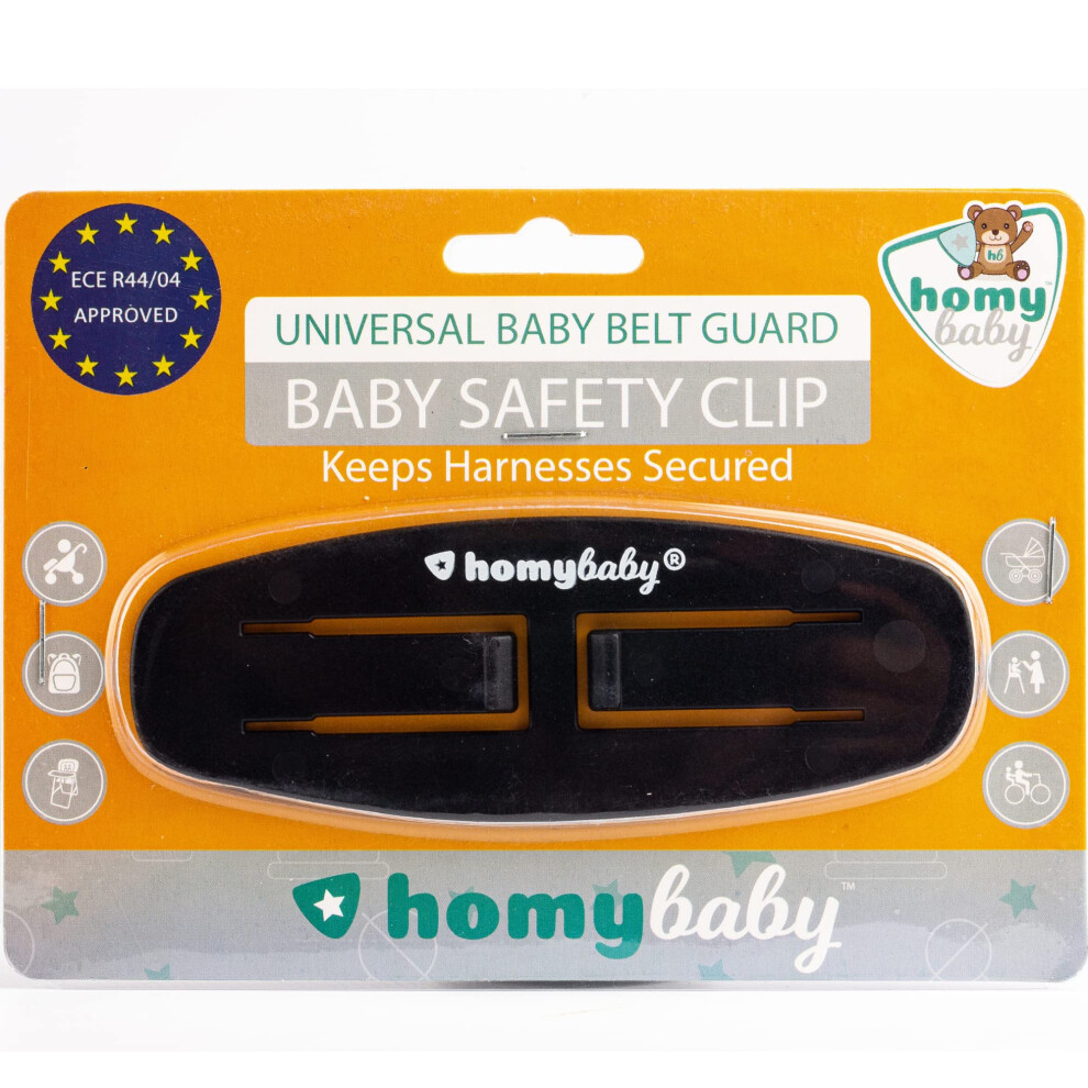 Car Seat Safety Clip - Anti Escape Car Seat Strap - Harness Chest Clip - Prevent Children Taking Their Arms Out Of The Straps - Seat Belt Homybaby