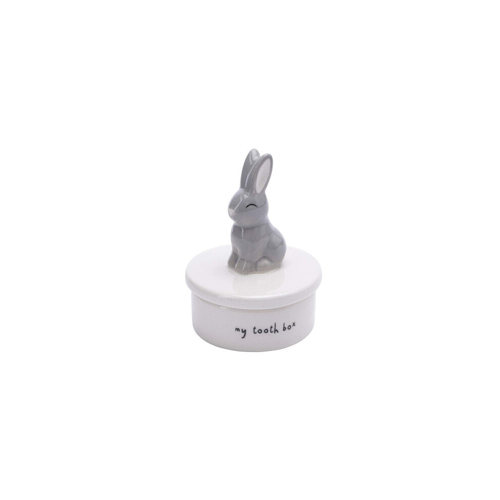 | Bunny Rabbit Tooth Box | Nursery | Tooth Organiser | Nursery Decor | My First Tooth | Gb04519 Cgb Giftware