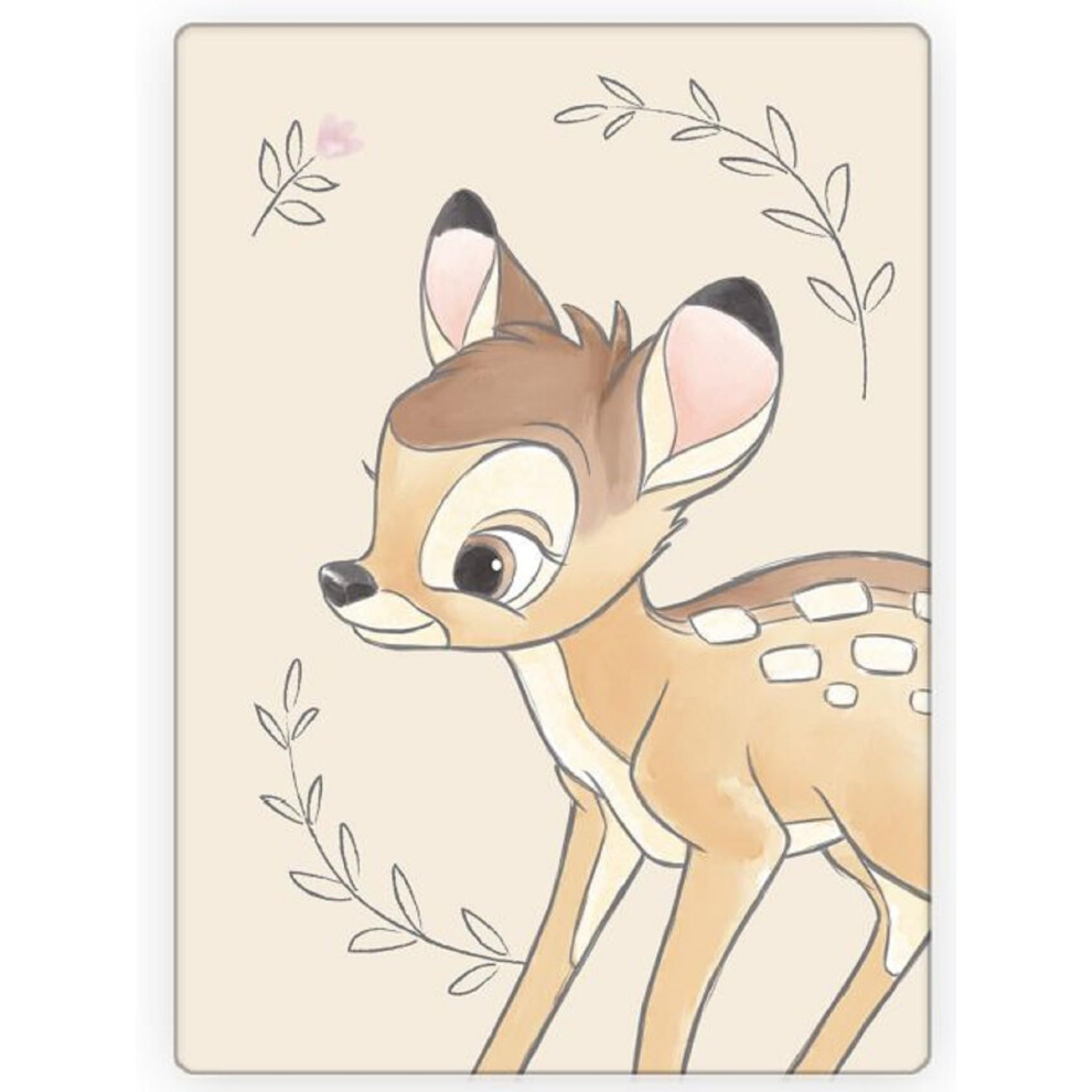 Bambi Fleece Blanket Cuddly Blanket 100 x 140 cm