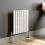 (White, 600 x 604mm - Single) Flat Panel Radiators Horizontal Vertical Heater 1
