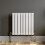 (White, 600 x 604mm - Single) Flat Panel Radiators Horizontal Vertical Heater 3
