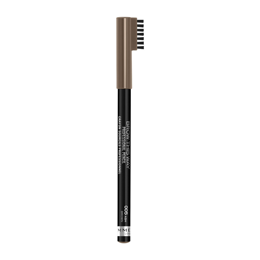 London Brow This Way Pencil, 005 Ash Brown, 4g