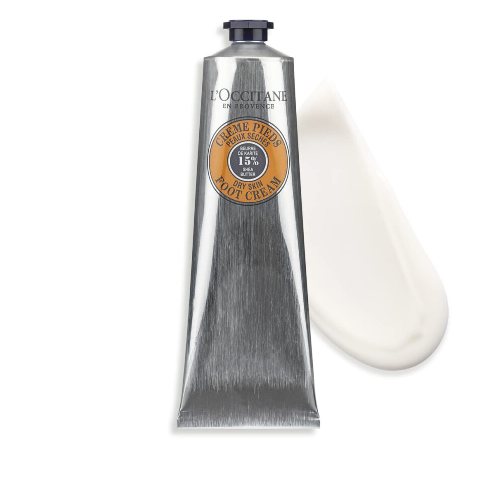 Shea Butter Foot Cream 150ml | Hydrates Dry Skin | Vegan & 98% Readily Biodegradable | Luxury & Clean Beauty Foot Care for All Skin Types