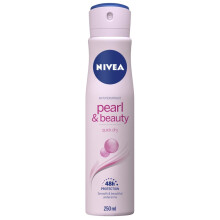 Pearl & Beauty Anti-Perspirant Deodorant Spray (250ml), Women's Deodorant with 48H Sweat and Odour Protection, Anti-Perspirant Spray for Women with