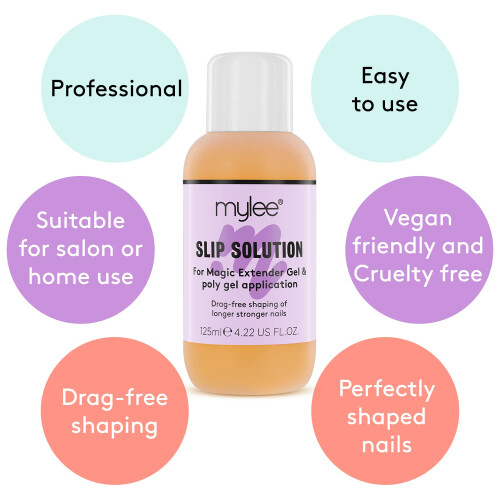Magic Extender Gel Nail Builder Kit – Slip Solution 125ml & Dual-Ended Tool, UV/LED Nail Tips & Extensions 1