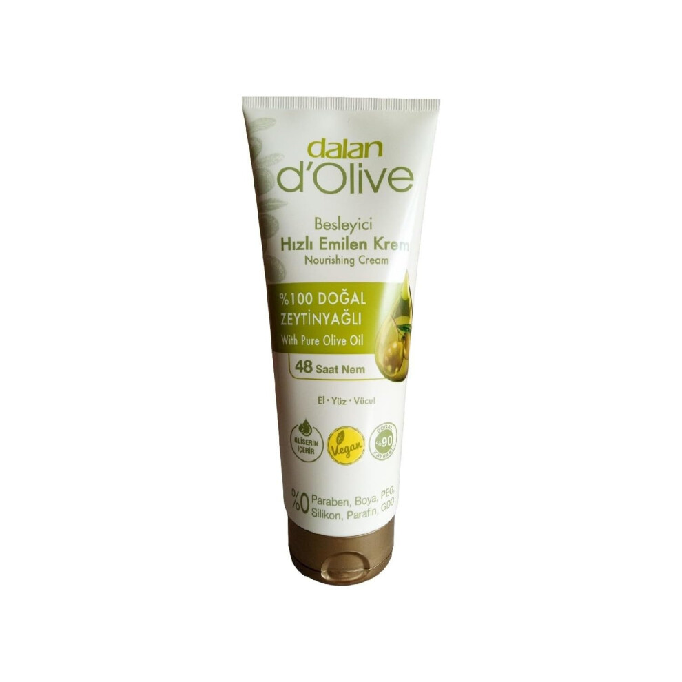 D'OLIVE FACE-HAND-BODY CREAM 250ML OLIVE OIL