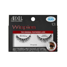 Baby Wispies False Eyelashes, Duo Adhesive Included, Light Volume, Short Length, Vegan Friendly, 1 Pair (Pack of 1)