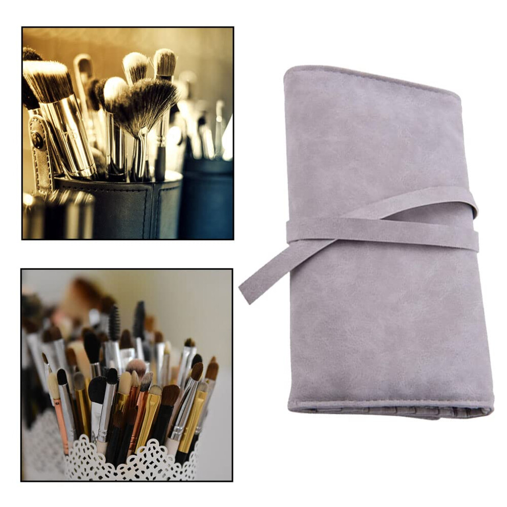 makeup-brushes-rolling-case-pouch-portable-travel-makeup-bag-cosmetic-brush-storage-case-for-cosmetic-tools-portable-folding-14-pockets--gray