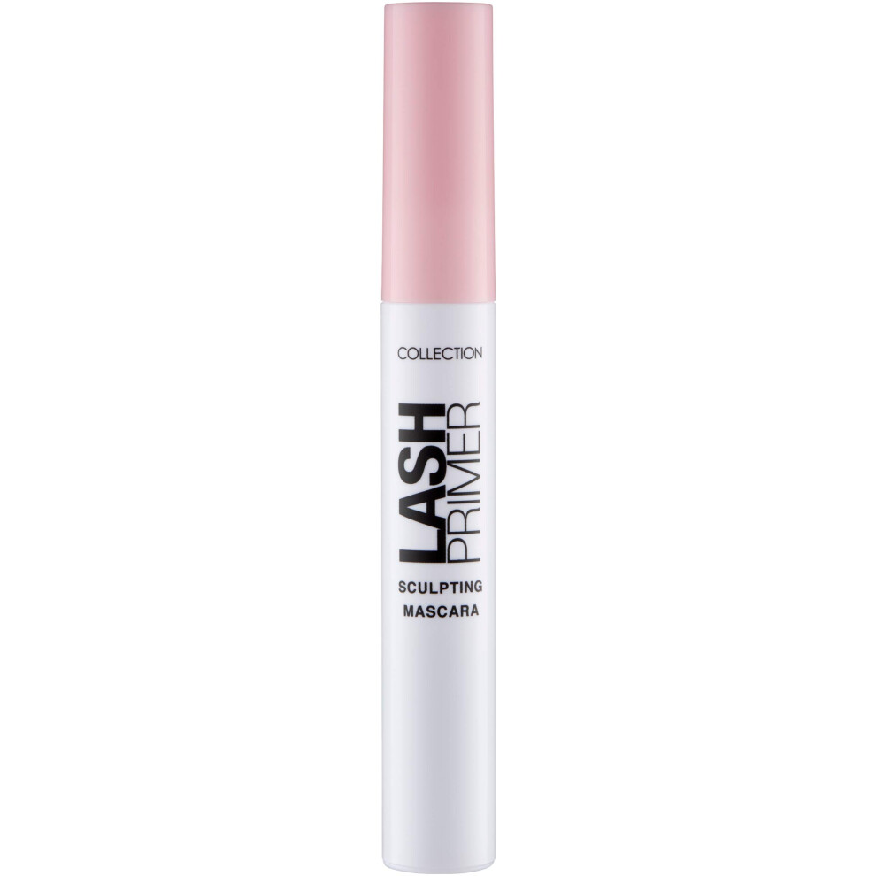 Cosmetics Lash Primer Sculpting Mascara, Enriched with Shea Butter and Vitamin E, 8ml, White