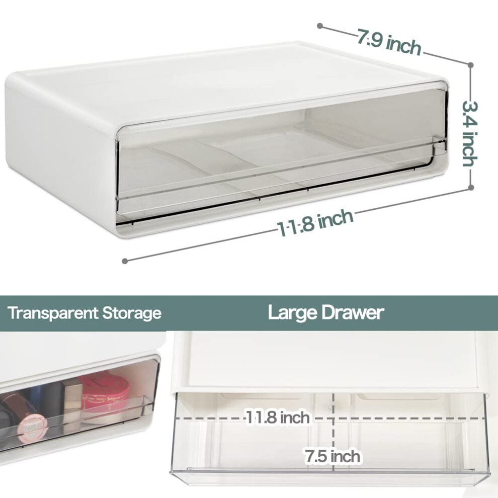 4-piece-multifunctional-makeup-drawer-set--7-pull-out-clear-organizer-drawer-display-case-cosmetics-holder-chest-box-for-vanity--dressing-table