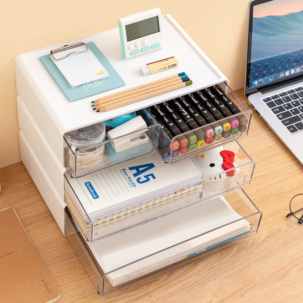 4-piece-multifunctional-makeup-drawer-set--7-pull-out-clear-organizer-drawer-display-case-cosmetics-holder-chest-box-for-vanity--dressing-table