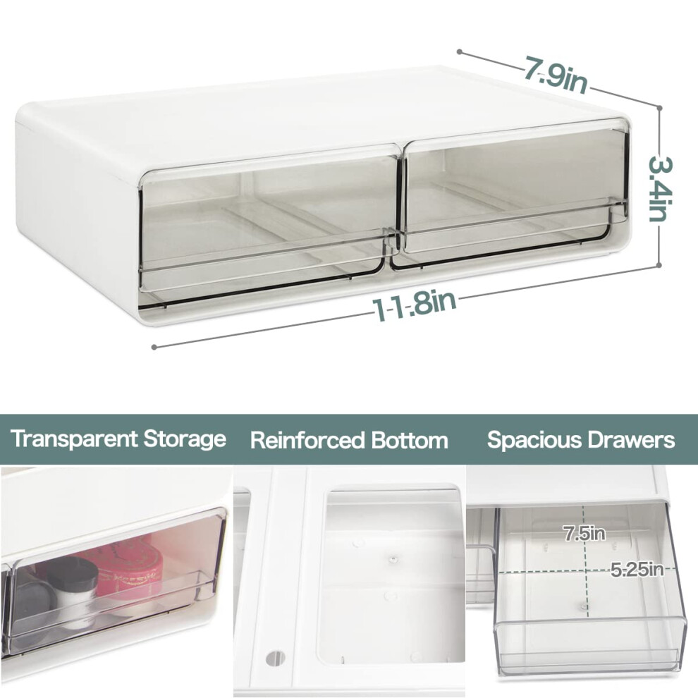 4-piece-multifunctional-makeup-drawer-set--7-pull-out-clear-organizer-drawer-display-case-cosmetics-holder-chest-box-for-vanity--dressing-table