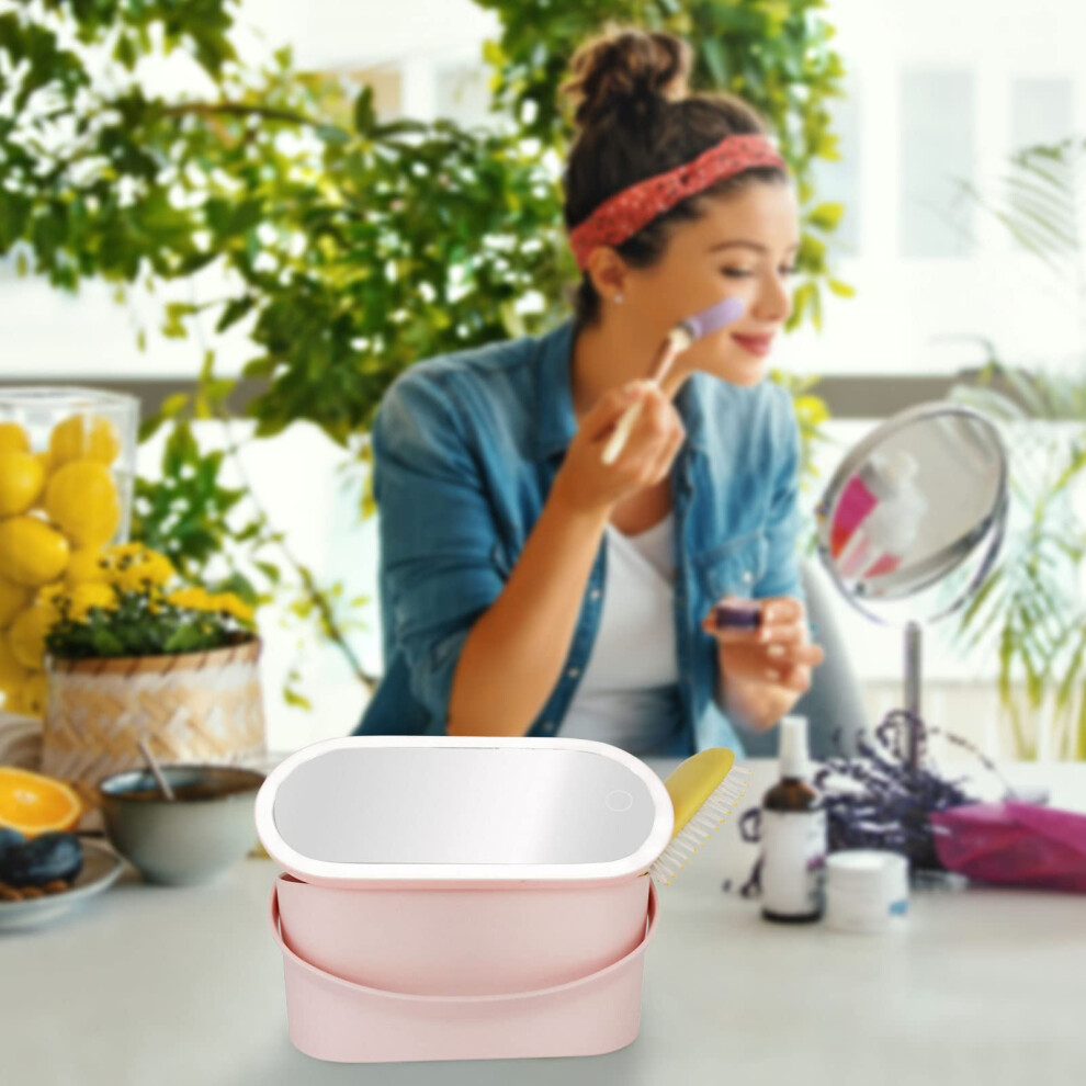 portable-led-makeup-box--yeqoo-women-travel-makeup-box-organiser-storage-with-led-mirror-travelling-toiletry--pink-gradient