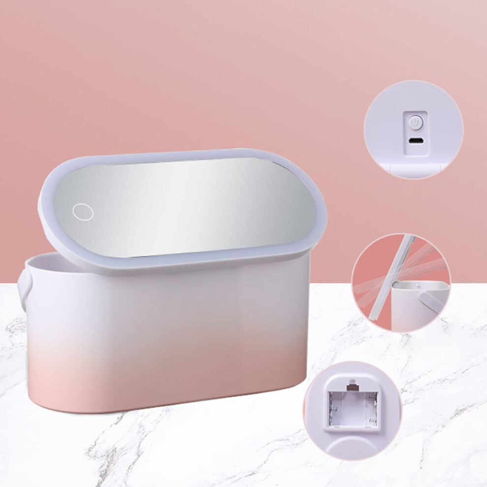portable-led-makeup-box--yeqoo-women-travel-makeup-box-organiser-storage-with-led-mirror-travelling-toiletry--pink-gradient