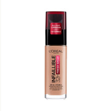 Liquid Foundation, Full Coverage, Lasting Wear, With Vitamin C and SPF 25, Infallible 32H Fresh Wear, 160 Rose Linen