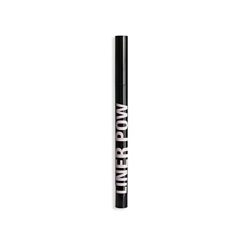 Makeup Revolution, Liner Pow Liquid Eyeliner, Waterproof & Longlasting Formula, Black, 0.5ml 1