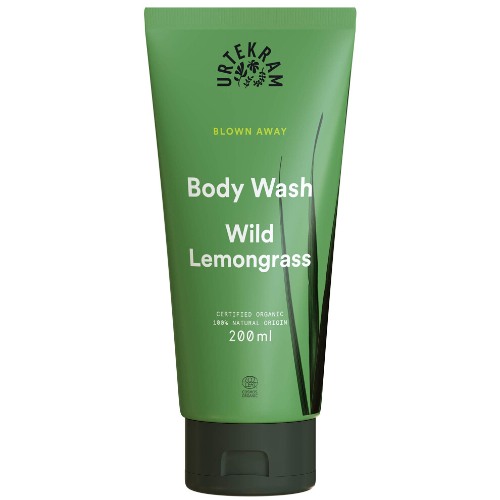 Urtekram Wild Lemongrass Body Wash 200ml - 2 Pack - Image 7