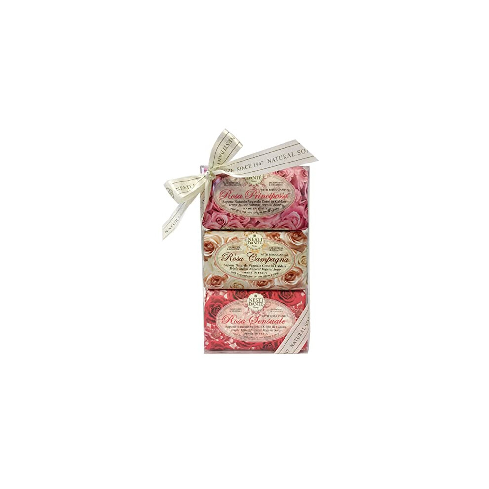 Rosa by Nesti Dante Soap Gift Set