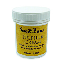 Sulphur Cream with Shea butter, Aloe Vera & Vitamin E - 100g