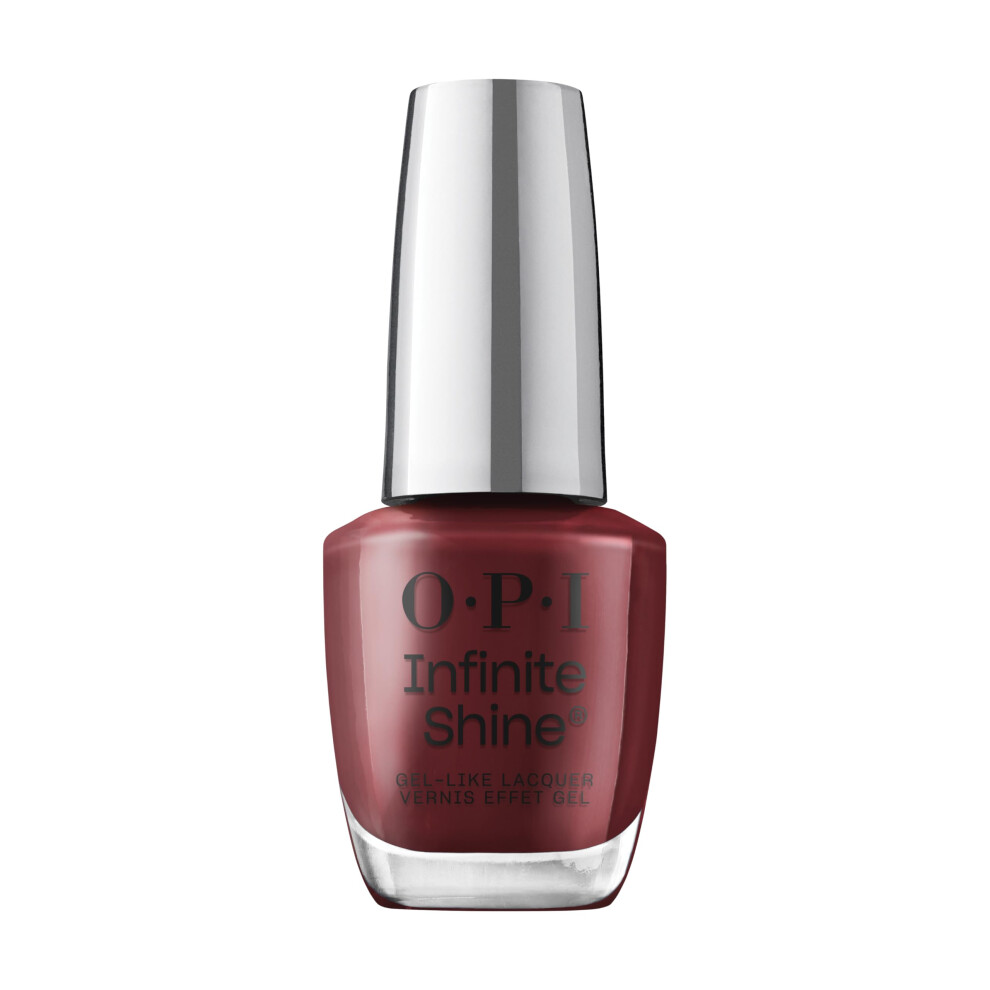 Opi Nail Polish, Infinite Shine Long-Wear System, 2Nd Step, Gel-Like Nail Varnish With No Uv Lamp Needed, Raisin' The Bar 15Ml