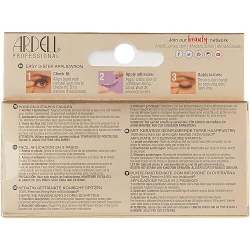 Ardell Ardell A-Remy Wimpern 778, Schwarz 2