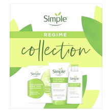Kind to Skin Regime Gift Set Facial Wash, Sheet Mask & Moisturiser Perfect for Any Occasion 3 piece