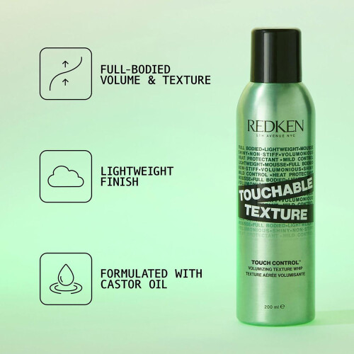 REDKEN Volume- en Textuurmousse Redken 200ml 2