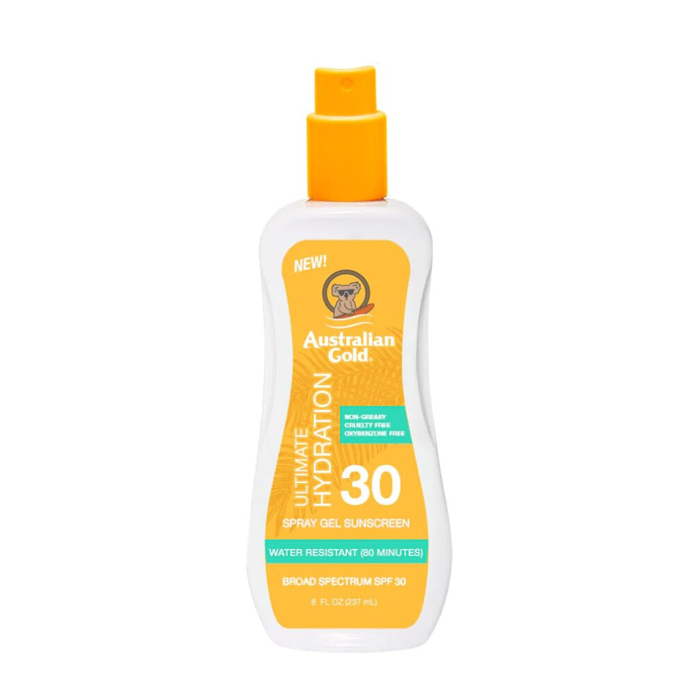 SPF 30 Plus High Protection Water Resistant Spray Gel 237ml