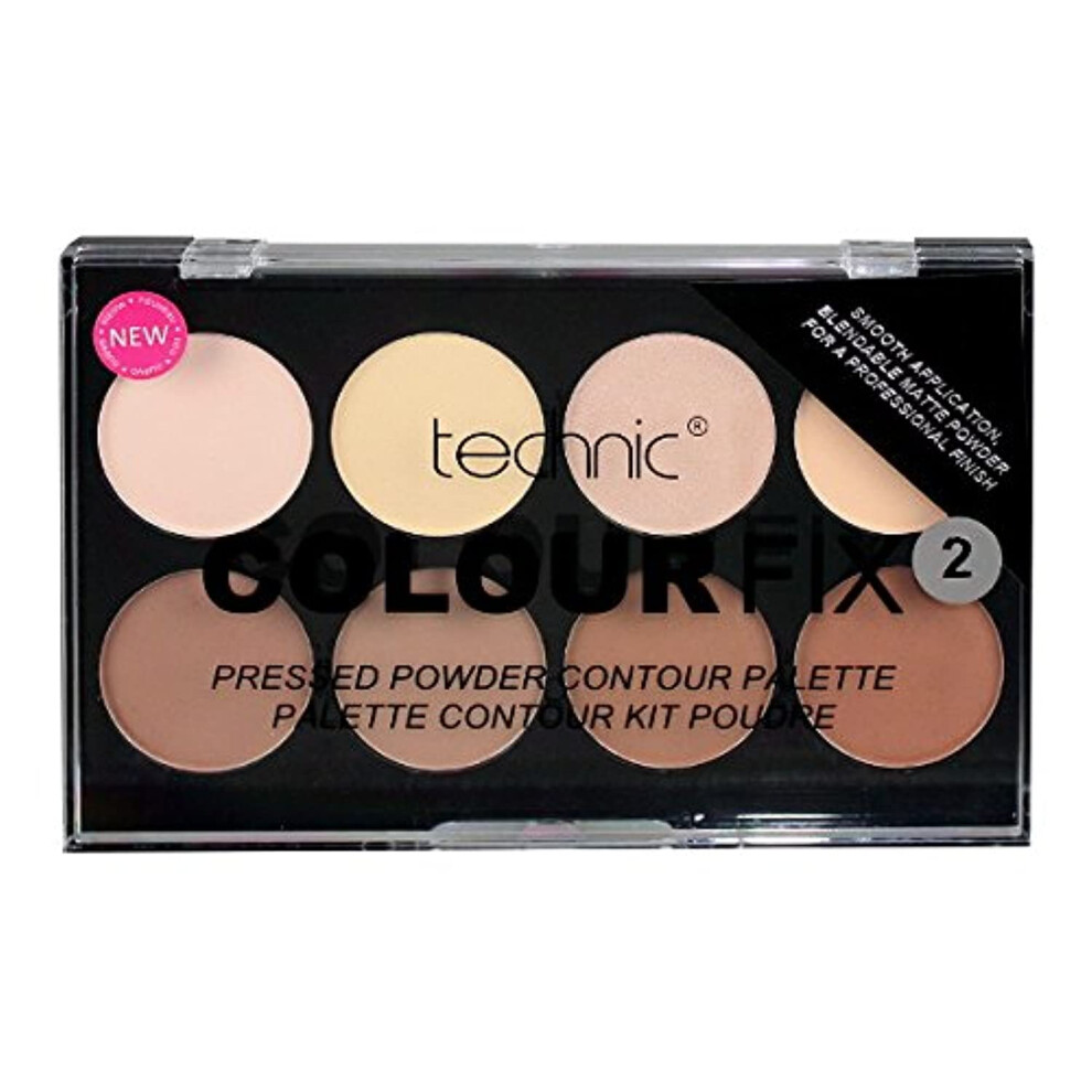 Colour Fix 2 Pressed Powder Contour Palette, 3.5 g, 8 Piece