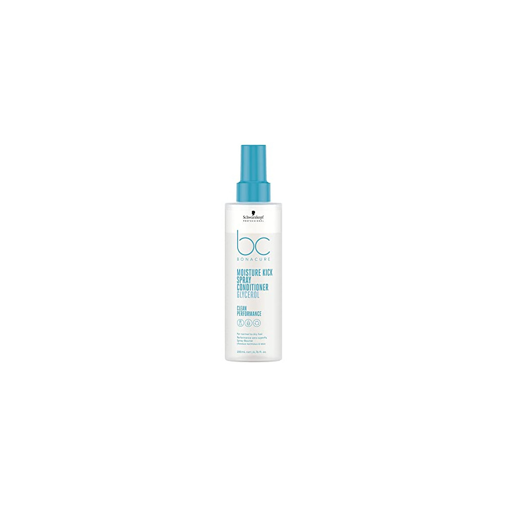 Schwarzkopf Bc Bonacure Moisture Kick Spray Conditioner Glycerol 200Ml - Spray Conditioner Leave-In
