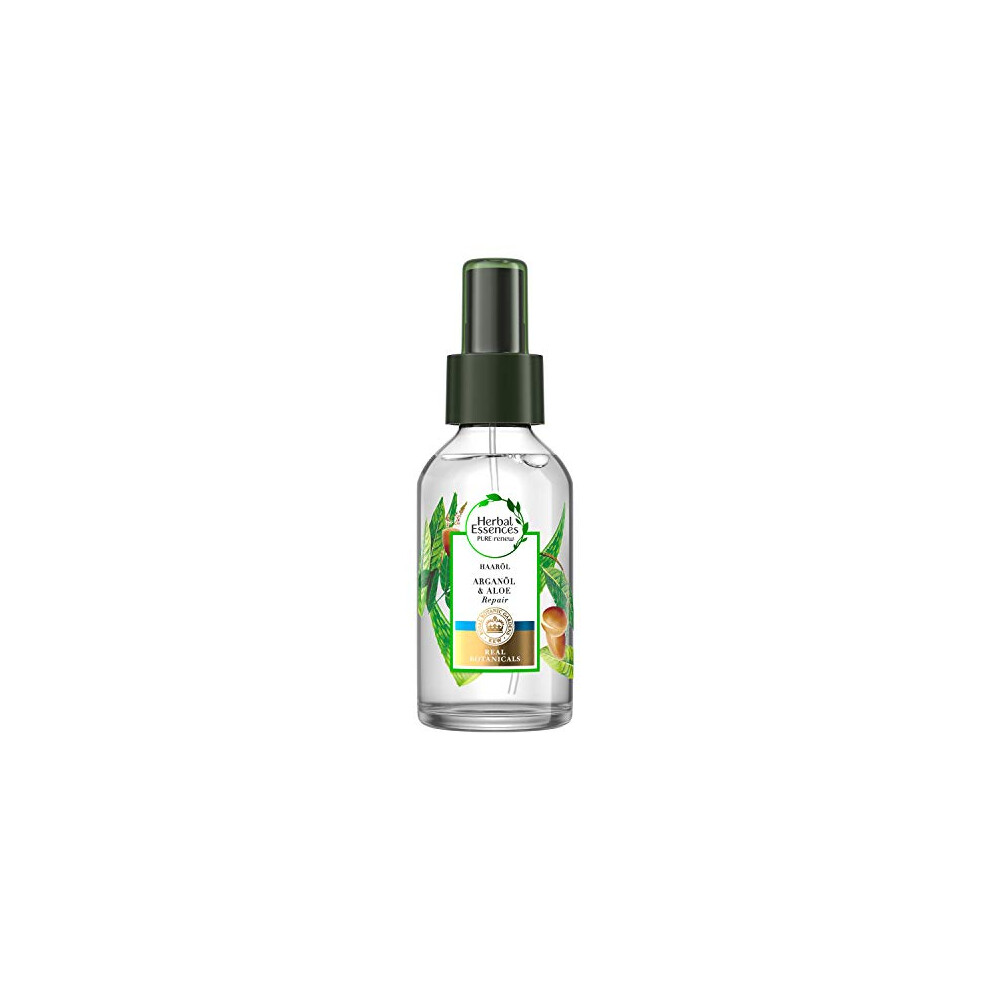 Pure:renew Hair Oil, with Argan Oil and Aloe Vera, 100 ml