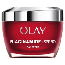 Niacinamide + SPF30 Moisturiser, Day Cream With 99 Percent Pure Niacinamide, Vitamin E and SPF30, 50ml