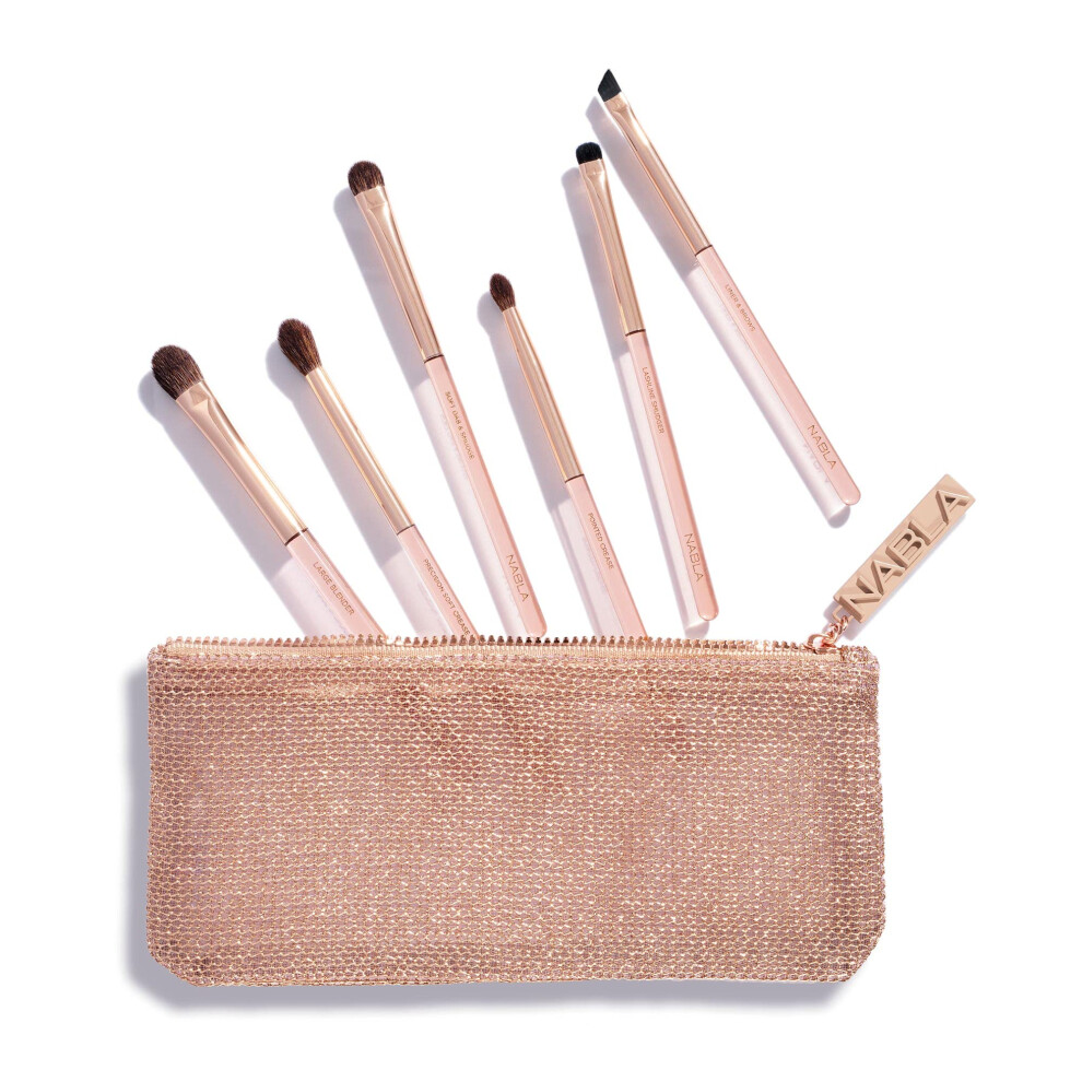 Nabla - Denude Collection Eye And Eyebrow Brush Set