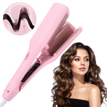 Big Wave Hair Curler, 32mm Waver Hair Curler, Big Wave Hair Curler Iron Wand, French Egg Roll Curling Iron, V Shaped Hair Curling Iron 160C and 220?