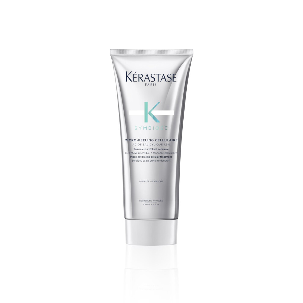 Kérastase Symbiose, Micro-Exfoliating Cellular Anti-Dandruff Hair Treatment with Salicylic Acid, For Sensitive Scalps Prone To Dandruff,