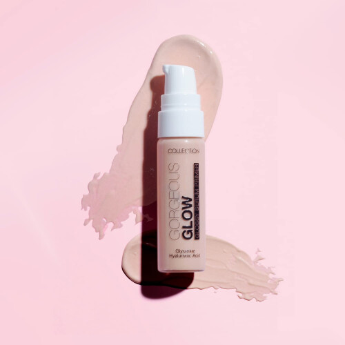 Collection Cosmetics Gorgeous Glow Glossy Primer Serum Elixir, Primes and Hydrates, 15ml 2