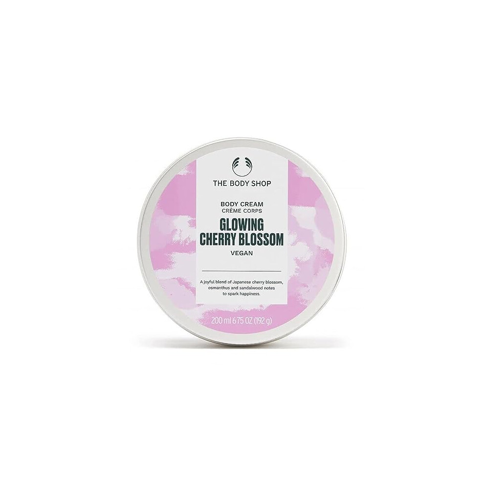 NEW! The Body Shop GLOWING CHERRY BLOSSOM Body Cream 200ml