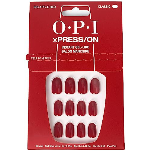 OPI OPI xPRESS/ON Press On ????a ?e d??at?t?ta efa?????? ??? ?a? 14 ????e? ?a??????? se st?? t?e? Vegan ???s??? s?s?e?as?a ?e ????a ?????? ???t? ??????a ?