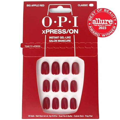 OPI OPI xPRESS/ON Press On ????a ?e d??at?t?ta efa?????? ??? ?a? 14 ????e? ?a??????? se st?? t?e? Vegan ???s??? s?s?e?as?a ?e ????a ?????? ???t? ??????a ? 1