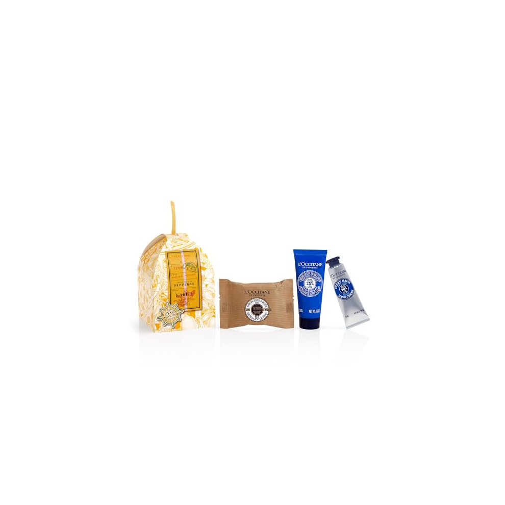 Comforting Shea Butter Stocking Filler | Softening & Protecting | Vegan & 96% Readily Biodegradable | Premium & Clean Beauty Bath & Body Gift Set for