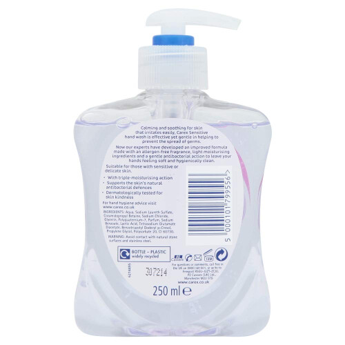 Carex Complete Sensitive Handwash, 6x250ml 1