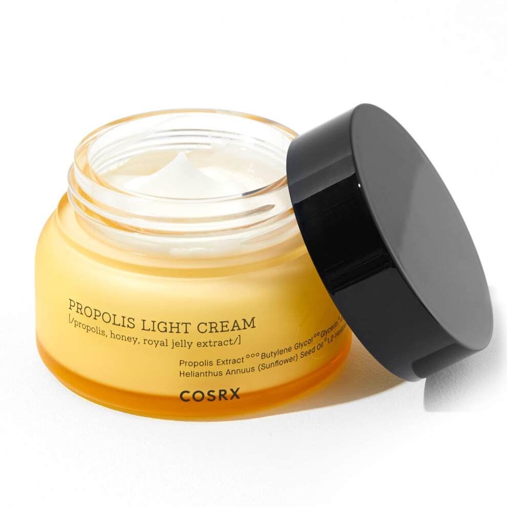 Full Fit Propolis Light Cream, 2.19 fl.oz / 65ml | Hydrating | Korean Skin Care, Paraben Free