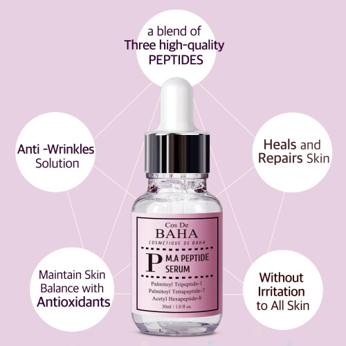 Cos De BAHA, Siero di Peptide M.A, 1 fl oz (30 ml) 2