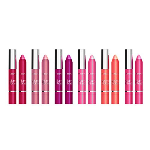 L’Oréal Paris Glam Shine Balmy Gloss - Mad for Pomegranate "909" 2