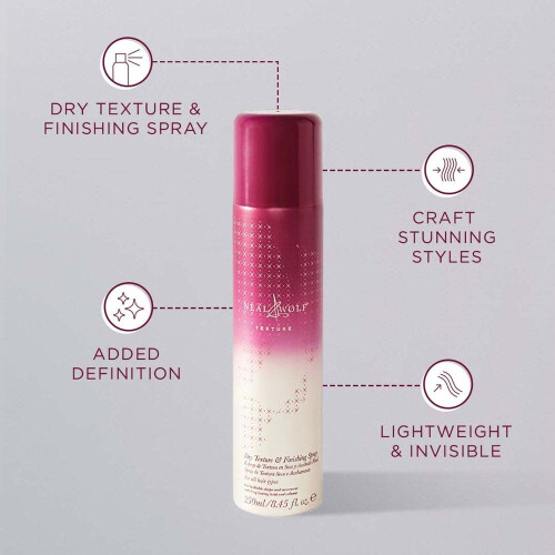 TEXTURE Dry Shampoo Texture & Finishing Spray 250ml 1