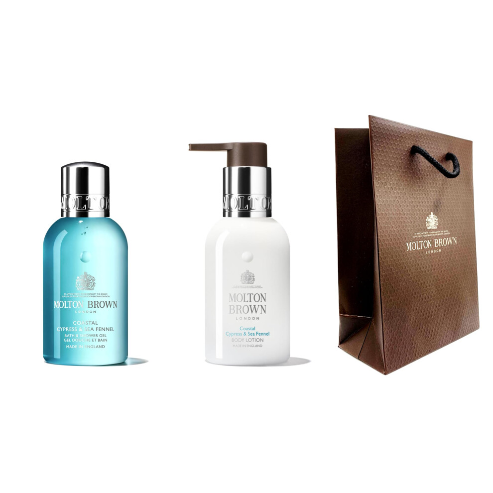 Coastal Cypress & Sea Fennel Travel Gift Set