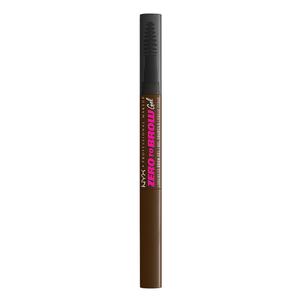 NYX PROFESSIONAL MAKEUP Zero to Brow  Longwear Eyebrow Gel  Chocolate-image-OPC-PFJJSWM-NEW